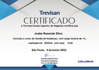 Joabe Resende Silva
5uMvuZMNxB
09/02/22 10,00
.
São Paulo, 9 fevereiro 2022.
Powered by TCPDF (www.tcpdf.org)
 