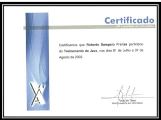 certificado de conclusão treinamentos