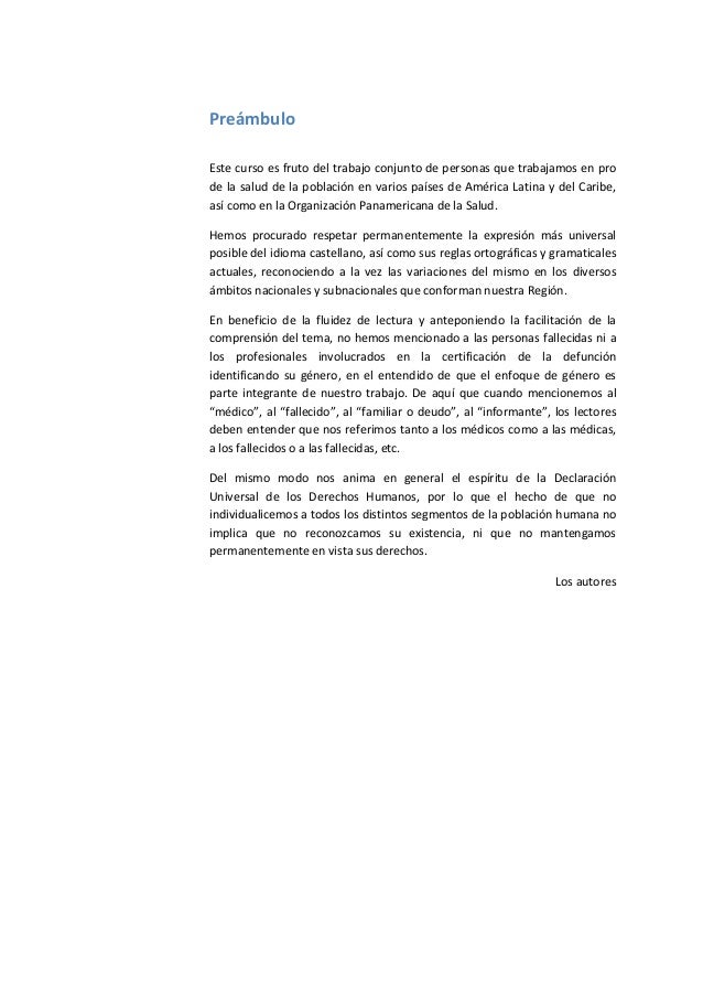 Acta De Hechos Medicos - Soalan al