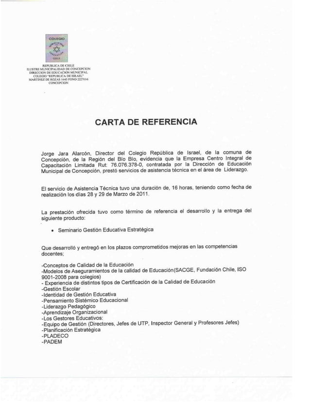 Certificado experiencia PDF Certificado experiencia PDF