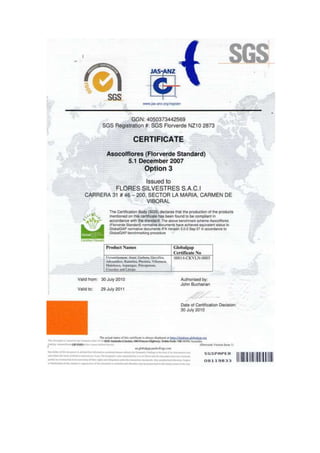 Certificado florverde   asocolflores