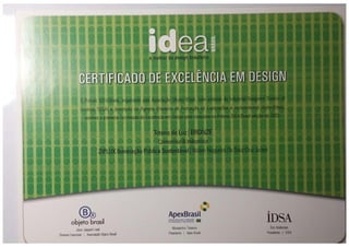 Certificado ideabrasil 2009