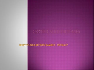HEIDY YOJANA RECINOS RAMIREZ 15006477
 