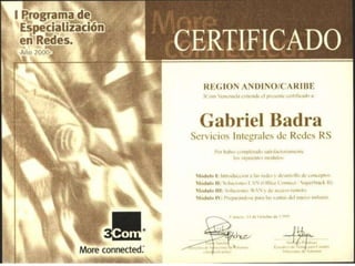 Gabriel Badra Courses