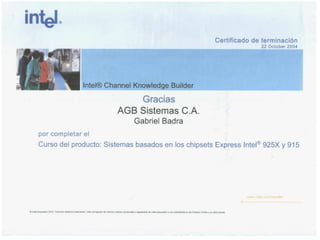 Gabriel Badra Courses