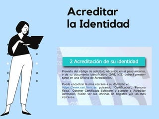 Acreditar
la Identidad
 