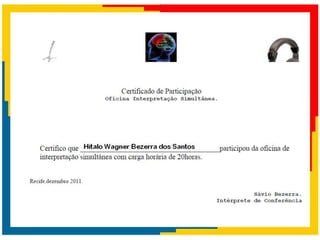Certificados Slide Share