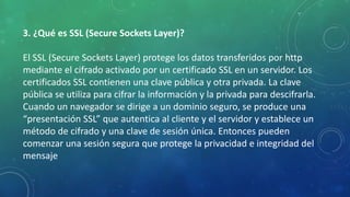 Certificados ssl loidy, katherine | PPTX