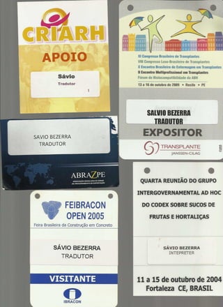 Certificados sávio