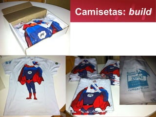 Camisetas: build 
 