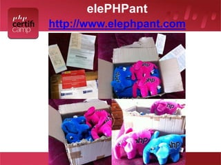 elePHPant 
http://www.elephpant.com 
 