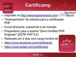 Rumo à Certificação PHP