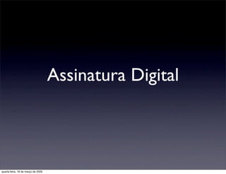 Certificação Digital