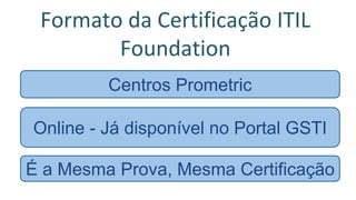 Agenda
● Introdução a ITIL
● Sobre a Certificação ITIL
● Sobre o Curso ITIL Virtual
● Bônus para Participantes deste
Hangout!
 
