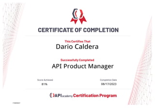API Product Manager