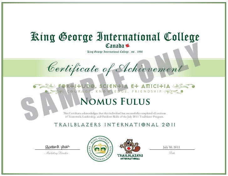 diploma samples certificates