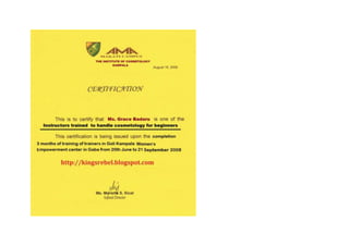 Certificate c