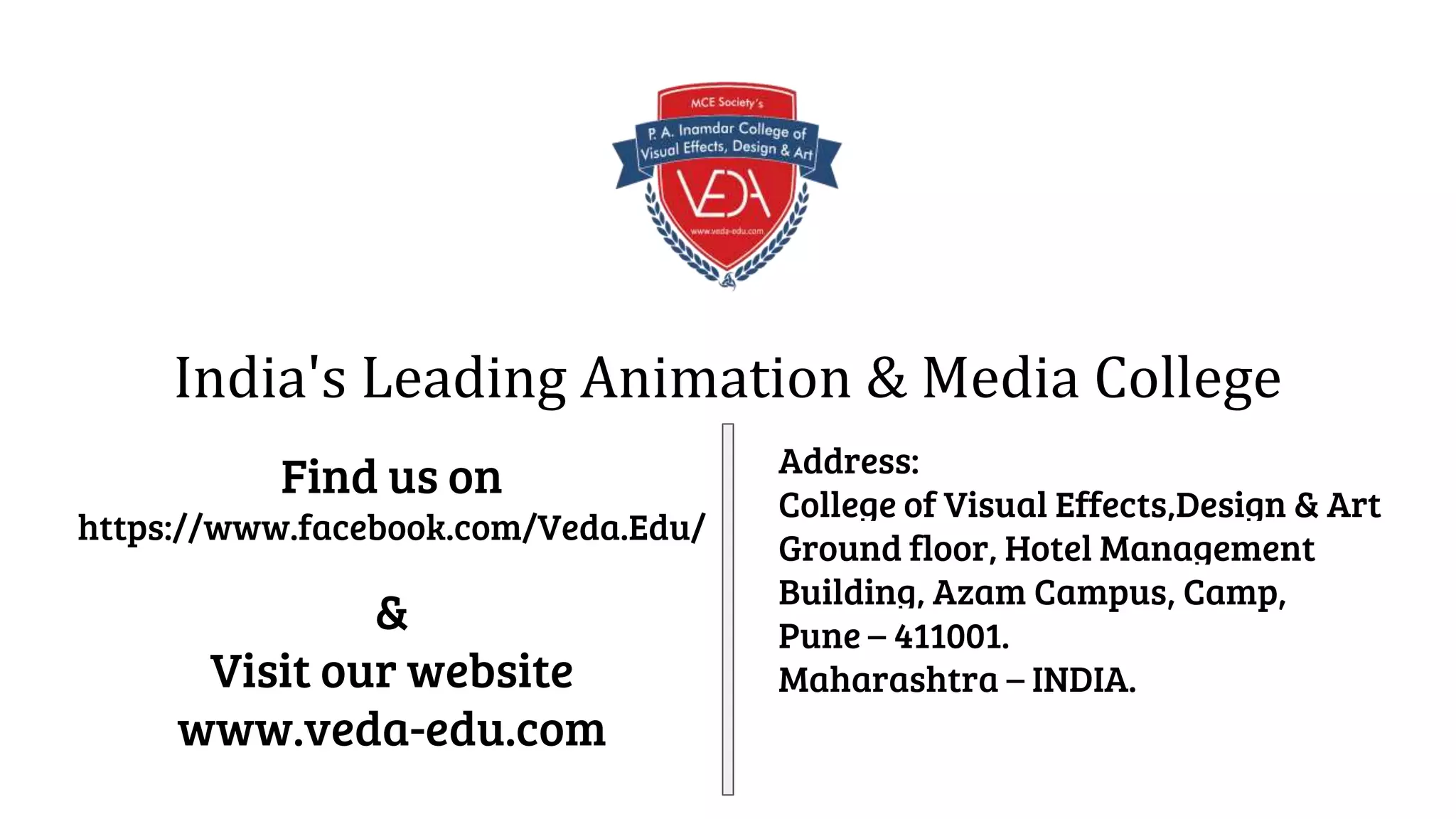 Certificate course in vfx PPT