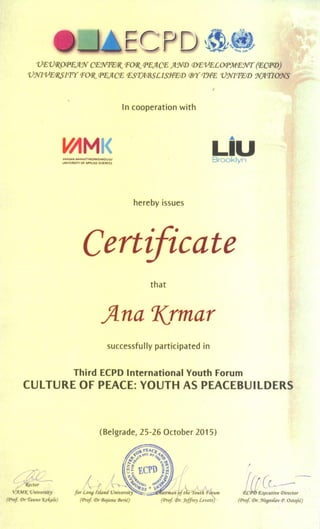 Certificate iii youth forum
