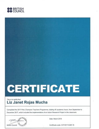 Certificate implementation   liz rojas (2)