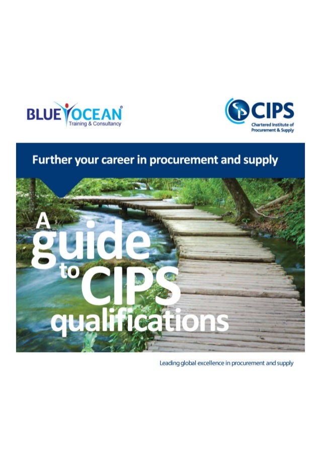 Certificate In Procurement And Supply Operations Cips - 