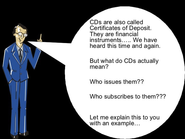 certificate of deposits examples of certificate of deposit