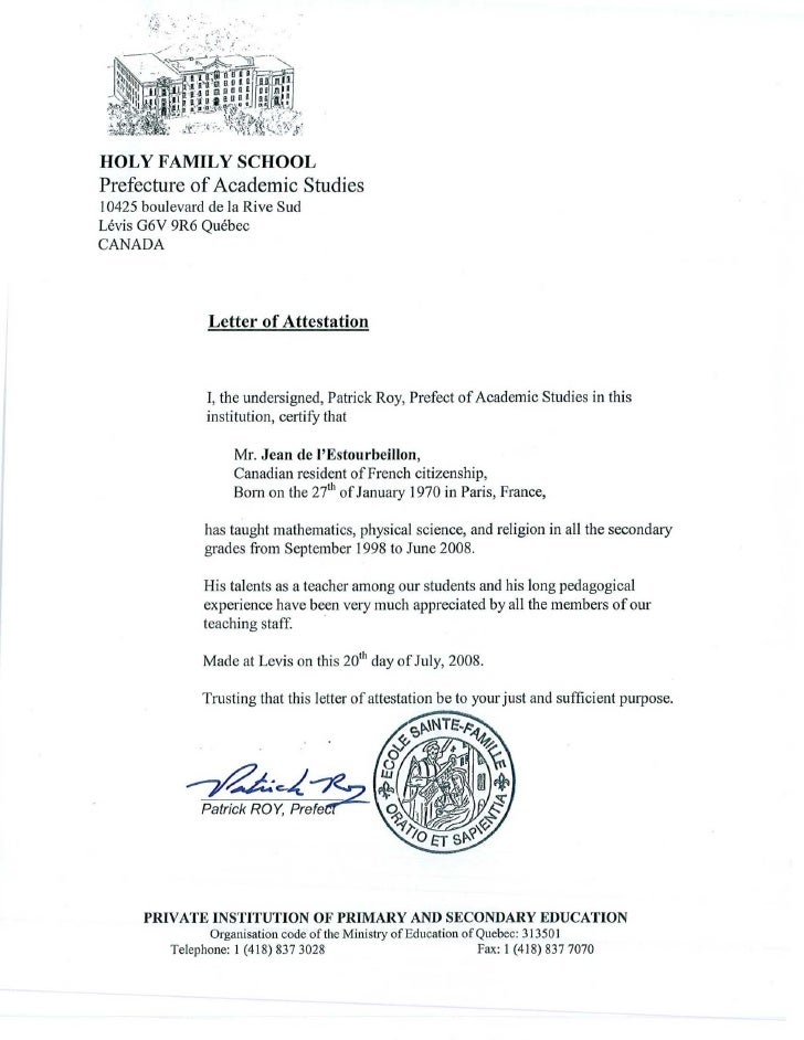 certificate of fr d letter of recommendation for pastor ordination