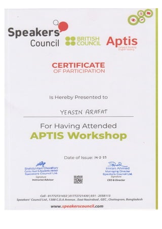 Certificate of Participation APTIS Workshop .pdf