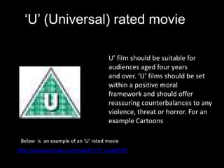 Certificate ratings  bbfc