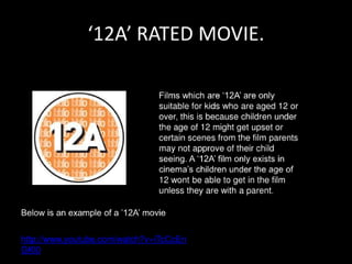 Certificate ratings  bbfc