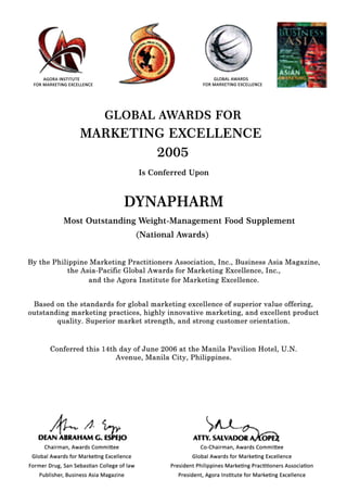 Certificates