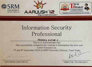 Certificates