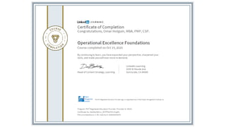 Certificates Omar Holguin