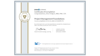 Certificates Omar Holguin