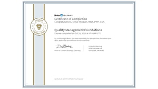 Certificates Omar Holguin