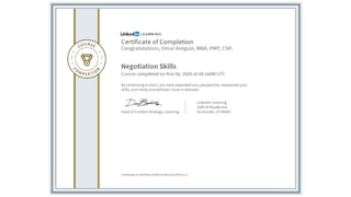 Certificates Omar Holguin