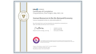 Certificates Omar Holguin