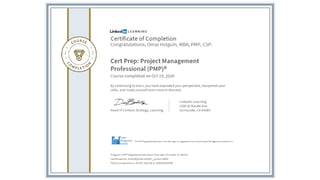 Certificates Omar Holguin