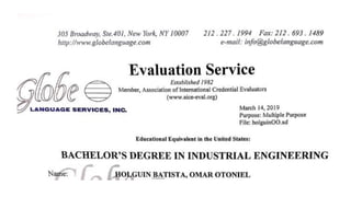 Certificates Omar Holguin