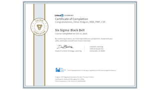 Certificates Omar Holguin