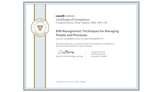 Certificates Omar Holguin
