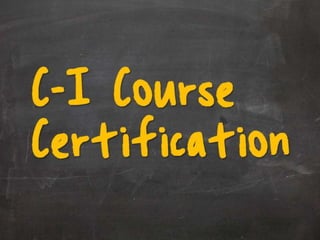 Certification Mode Criteria