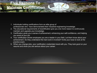 Industrial Engineering Licensure or Certification in the Philipippines ...
