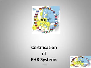 Certification
     of
EHR Systems
     HISI 2011   1
 