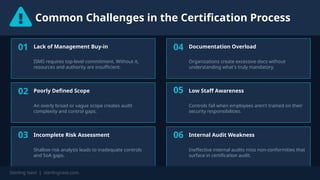 ISO 27001 Certification Process Flow From Planning To Final Audit | PPTX