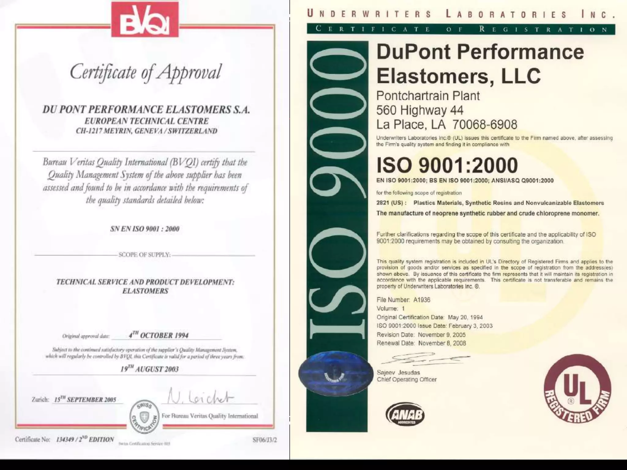 Certification project   iso