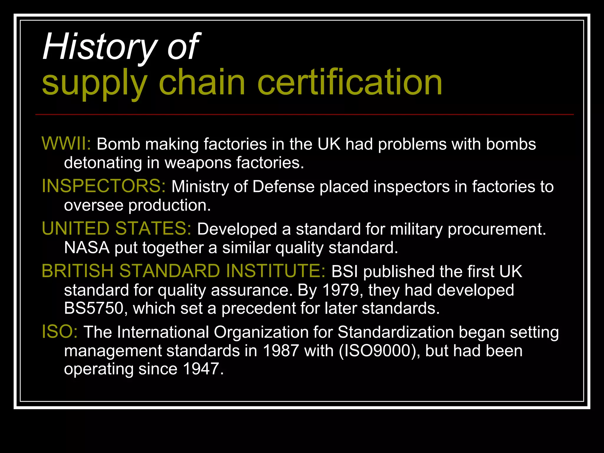 Certification project   iso