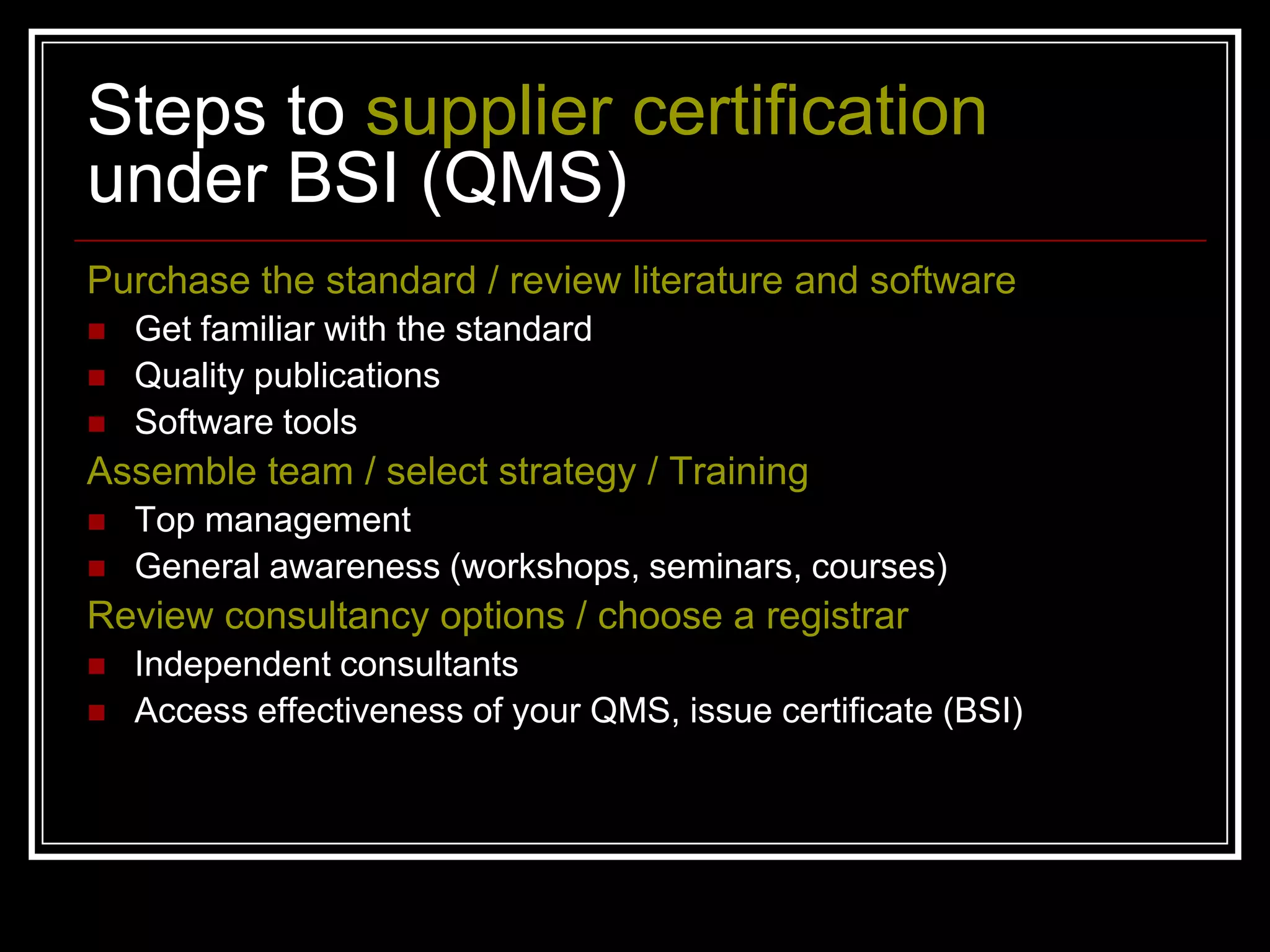 Certification project   iso