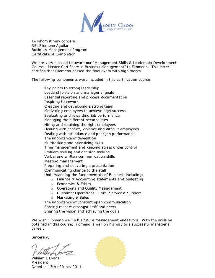 certification recommendation letter certification reference letter filomeno aguilar certification recommendation letter certification reference letter filomeno aguilar