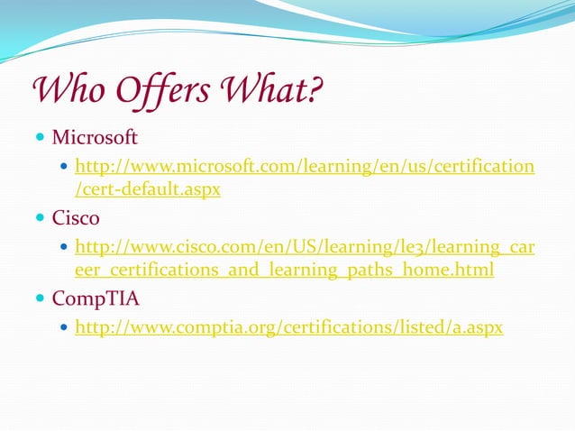 INFORMATION TECHNOLOGY IT CERTIFICATIONS TRAINING visual data 5